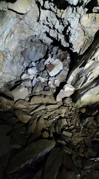 Upper adit collapse, submitted by ilt on 03-05-2025.
© Iain Taylor Upper adit collapse